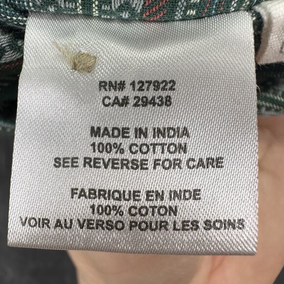 Mountain Khakis Shirt Men XL Green AOP Print Button‎ Up Short Sleeve Pocket - Picture 15 of 16